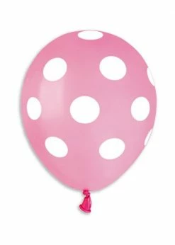 Funny Balloons Usa AS50: #057 Pink Polka Dot 921298