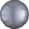 Funny Balloonsusa Satin Luxe Graphite Round 39916 Foil Balloons