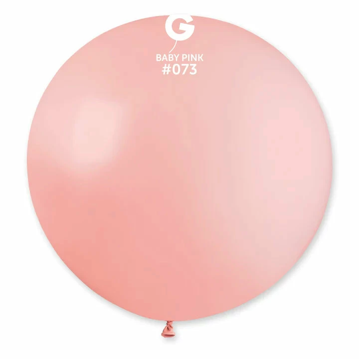 Funny Balloons Usa G30: #073 Baby Pink 329926 Standard Color 31 In 3 Funny Balloons Usa G30: #073 Baby Pink 329926 Standard Color 31 In