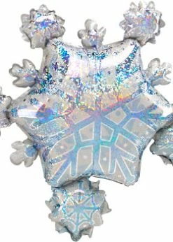 Funny Balloons Usa Snowflake Cluster Prism 0805201 Foil Balloons