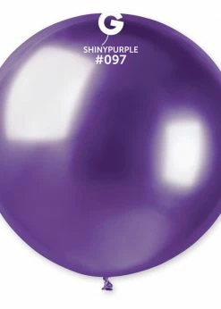 Funny Balloons Usa Shiny Balloons GB30: #097 Shiny Purple 343250