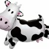 Funny Balloons Usa Cow 11063 - 30 In Foil Balloons