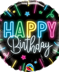 Funny Balloons Usa Foil Balloons Happy Birthday Neon Glow 12276