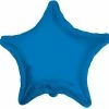 Funny Balloons Usa Mini Royal Blue Star 17351 - 09 Foil Balloons