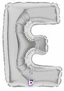Funny Balloons Usa Silver E Letter 14905S - 7 In