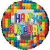 Funny Balloons Usa Happy Birthday Building Bricks 15452 - 18 Foil Balloons 1 Funny Balloons Usa Happy Birthday Building Bricks 15452 - 18 Foil Balloons