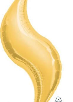 Funny Balloons Usa Gold Curve 1614199 - 28 In