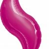 Funny Balloons Usa Foil Balloons Fuchsia Curve 1620399 - 36 In