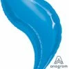 Funny Balloons Usa Blue Curve 1622999 - 19 In