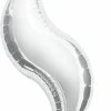 Funny Balloons Usa Silver Curve 1630299 - 28 In