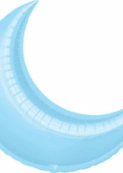 Funny Balloons Usa Pastel Blue Crescent 1635299 - 35 In