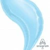 Funny Balloons Usa Pastel Blue Curve 1635499 - 19 In