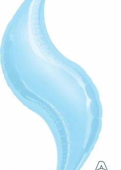 Funny Balloons Usa Pastel Blue Curve 1635599 - 28 In
