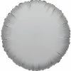Funny Balloonsusa Foil Balloons Silver Round 17420-18