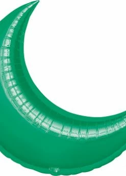 Funny Balloons Usa Green Crescent 1777799 - 26 In Foil Balloons