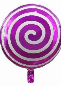 Funny Balloons Usa Foil Balloons Candy Purple And White 766421