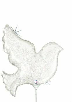 Funny Balloons Usa Mini Pearl White Dove 19124