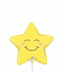 Funny Balloons Usa Foil Balloons Mini Chubby Star 19288 - 14 In