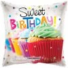 Funny Balloons Usa Sweet Birthday Cupcakes 19466 - 18 Foil Balloons