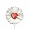 Funny Balloons Usa Foil Balloons Mini Love You Daisy Heart 19509 - 14 In