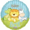 Funny Balloons Usa Baby Boy Jungle Animals 19514-18