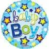 Funny Balloons Usa Foil Balloons Baby Boy Stars Gellibean 19578-18