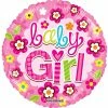Funny Balloons Usa Baby Girl Gellibean 19579 - 18 Foil Balloons