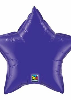 Funny Balloons Usa Foil Balloons Mini Purple Star 22856 - 04