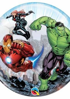 Funny Balloons Usa Marvels Avengers Bubble 87459 - 22 In
