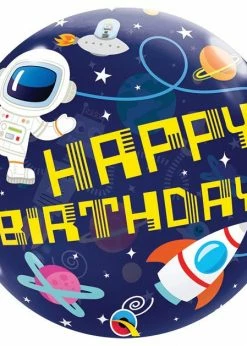 Funny Balloons Usa Outer Space Bubble 13079 - 22 In