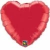 Funny Balloons Usa Mini Ruby Red Heart 23355 - 9 In