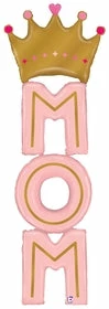 Funny Balloons Usa Foil Balloons Special Delivery Mom Crown 25096