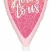 Funny Balloonsusa Here's To Us Pink Champagne 25154 Foil Balloons