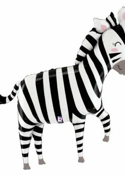 Funny Balloons Usa Foil Balloons Jungle Zebra 25208