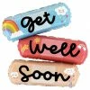 Funny Balloons Usa Foil Balloons Cheerful Get Well Bandaids 25222