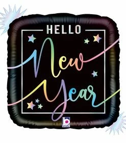 Funny Balloons Usa Foil Balloons Opal Hello New Year 26027