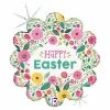Funny Balloons Usa Spring Flowers Happy Easter 26083 Foil Balloons