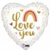 Funny Balloons Usa Boho Love You Rainbow 26167