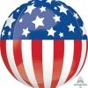 Funny Balloons Usa Patriotic Orbz 2813201