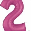 Funny Balloons Usa 2 Pink 2827801 - 34 In