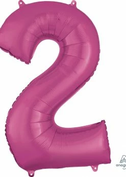 Funny Balloons Usa 2 Pink 2827801 - 34 In
