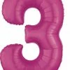 Funny Balloons Usa 3 Pink 2828101 - 34 In