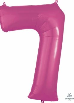 Funny Balloons Usa 7 Pink 2829301 - 34 In