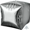 Funny Balloons Usa Foil Balloons Cubez Silver 28335