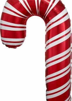 Funny Balloons Usa Foil Balloons Holiday Candy Cane 3002801