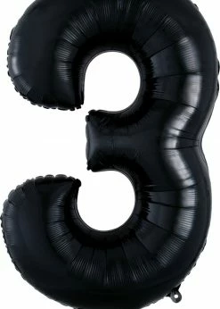 Funny Balloons Usa 3 Black 3014201 - 34 In