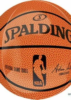 Funny Balloons Usa Foil Balloons NBA Spalding Basketball Orbz 3019901
