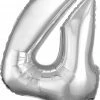 Funny Balloons Usa 4 Silver 3195801 - 26 In