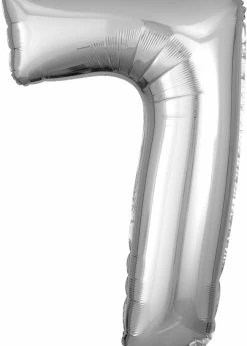 Funny Balloons Usa 7 Silver 3196101 - 26 In