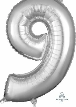 Funny Balloons Usa 9 Silver 3196301 - 26 In